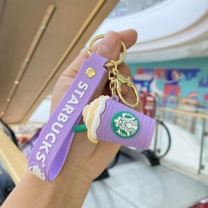 NWOT Starbucks Bearista Frappe Keychain